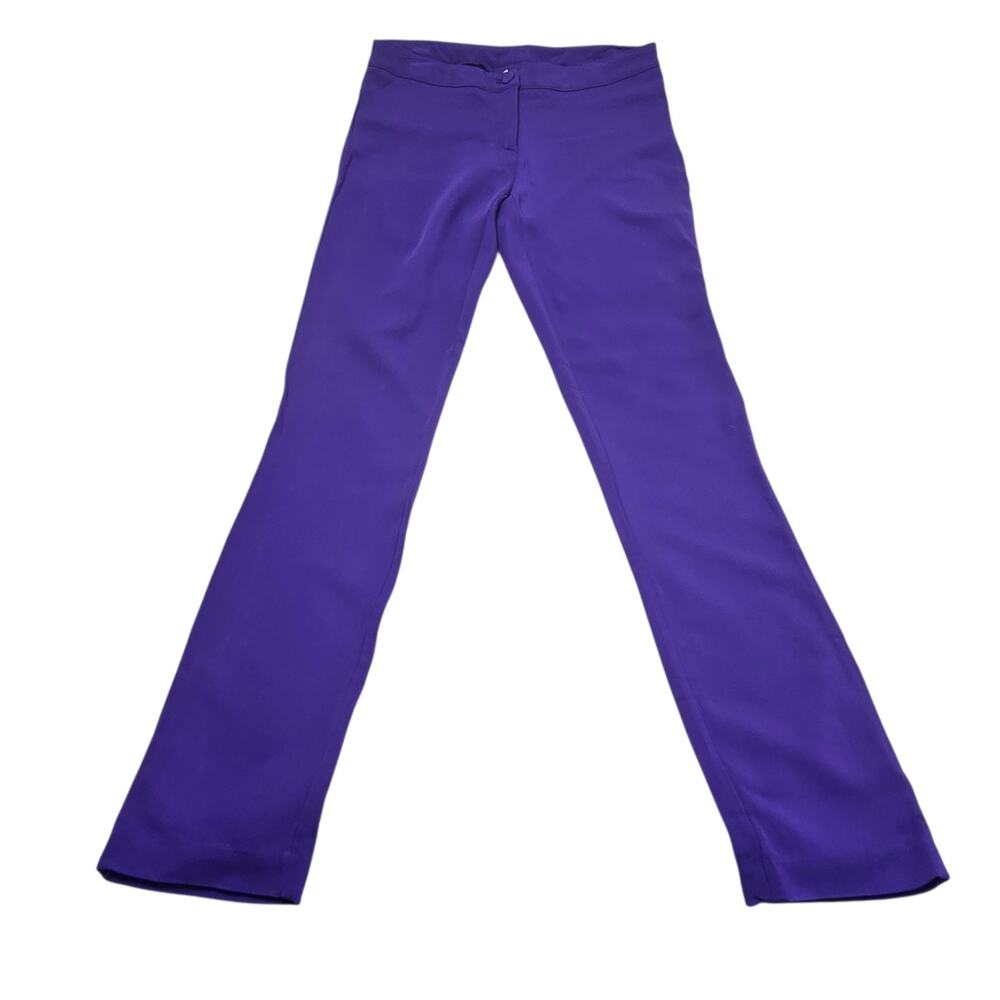 Pianura Studio Women's Dress Pants Size 42(EU) 12(US) Purple
